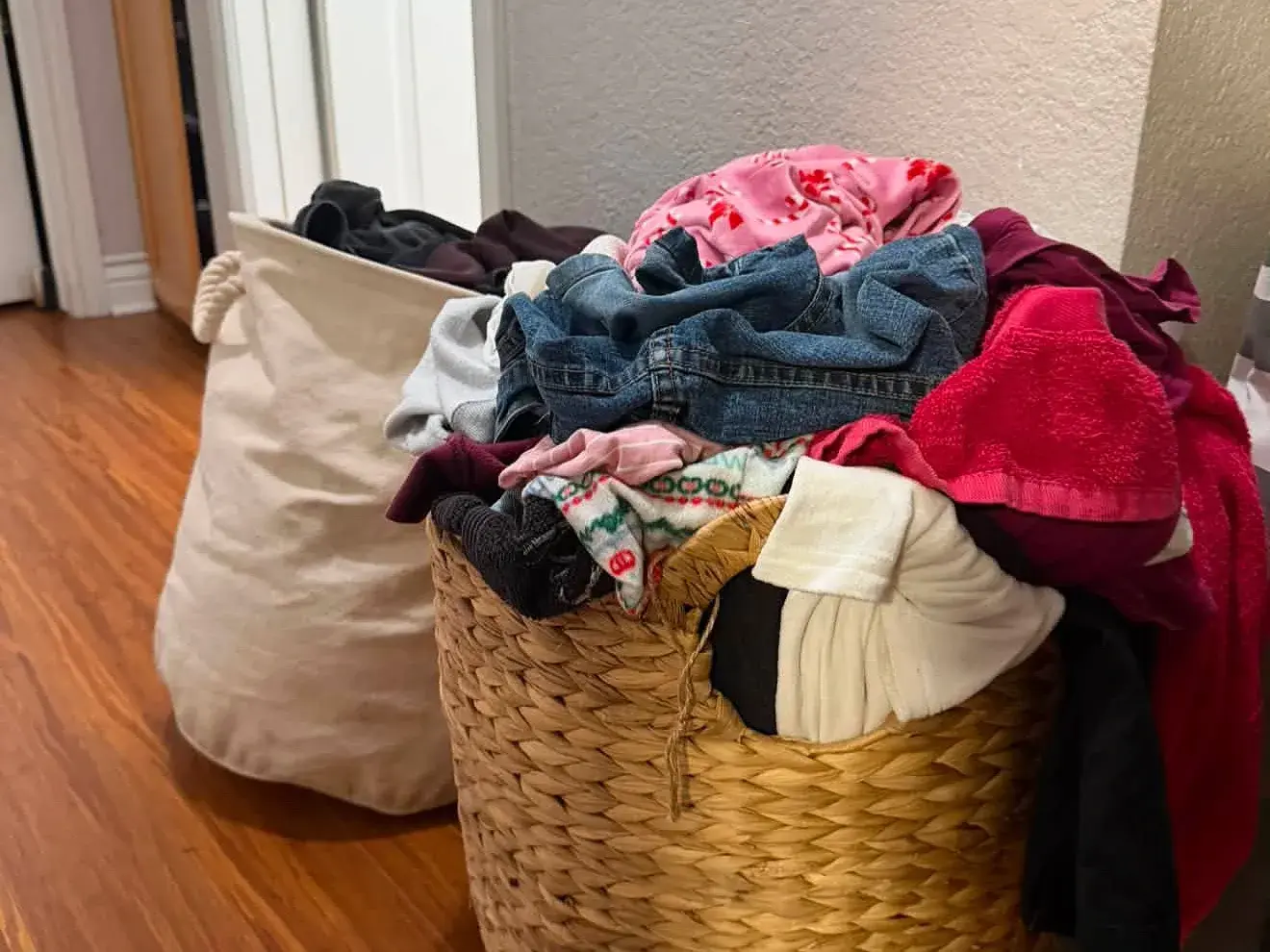 Before laundry service